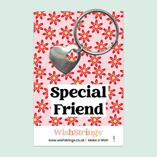 Special Friend - Heart Keyring