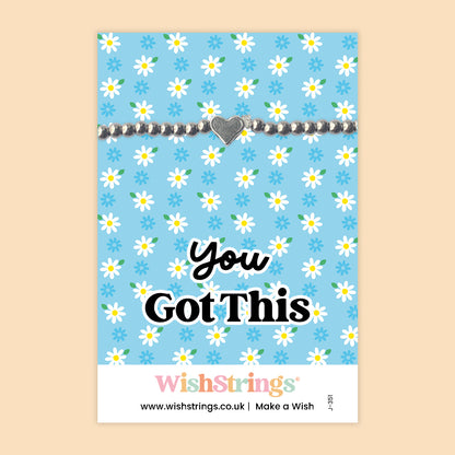 You Got This - Heart Stretch Bracelet