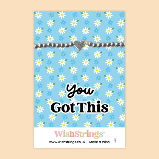 You Got This - Heart Stretch Bracelet