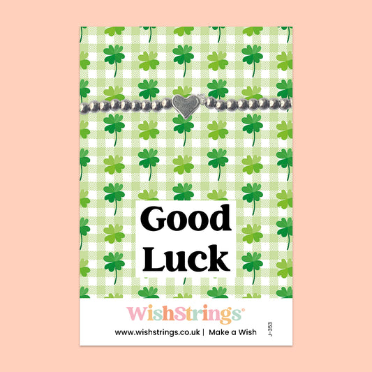 Good Luck - Heart Stretch Bracelet