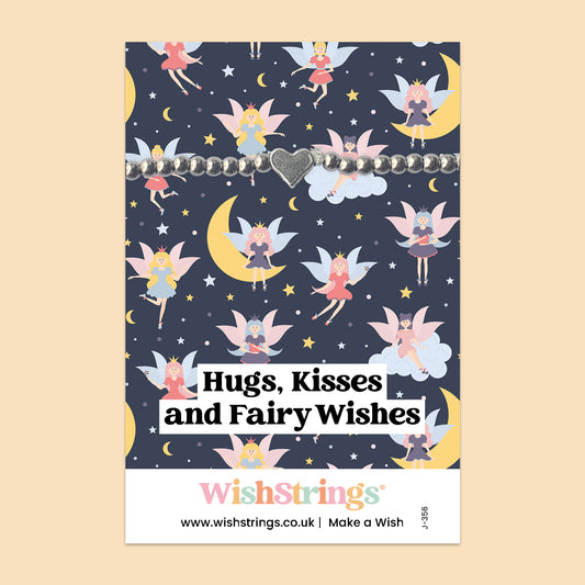 Hugs, Kisses & Fairy Wishes - Heart Stretch Bracelet