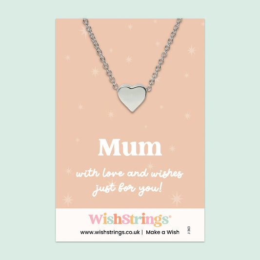 Mum - Heart Necklace