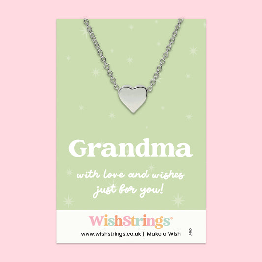 Grandma - Heart Necklace