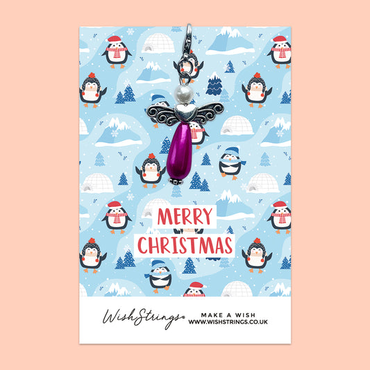 Merry Christmas, Penguins - Wish Angel Clip