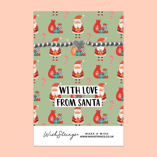 With Love from Santa - Heart Stretch Bracelet
