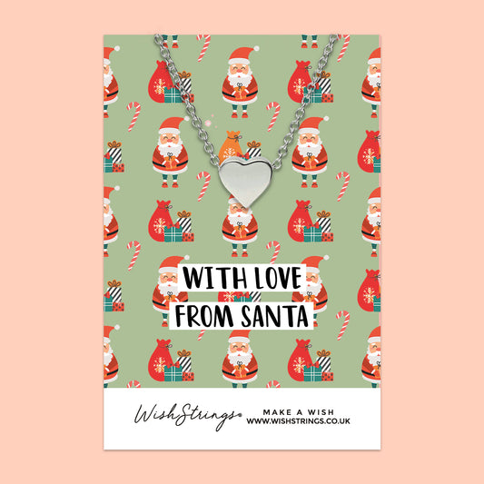 With Love from Santa - Heart Necklace