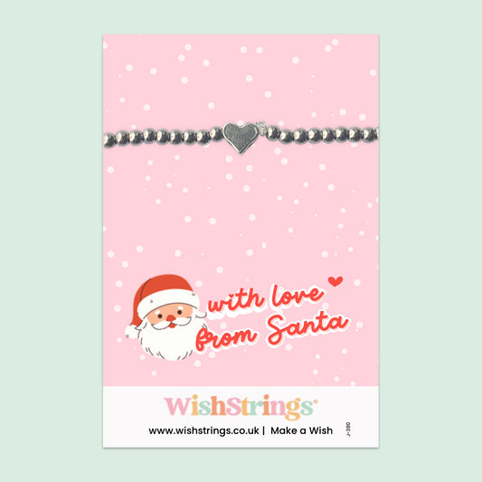 With Love From Santa - Heart Stretch Bracelet