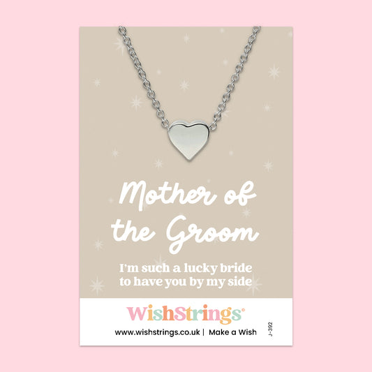 Mother of the Groom - Heart Necklace