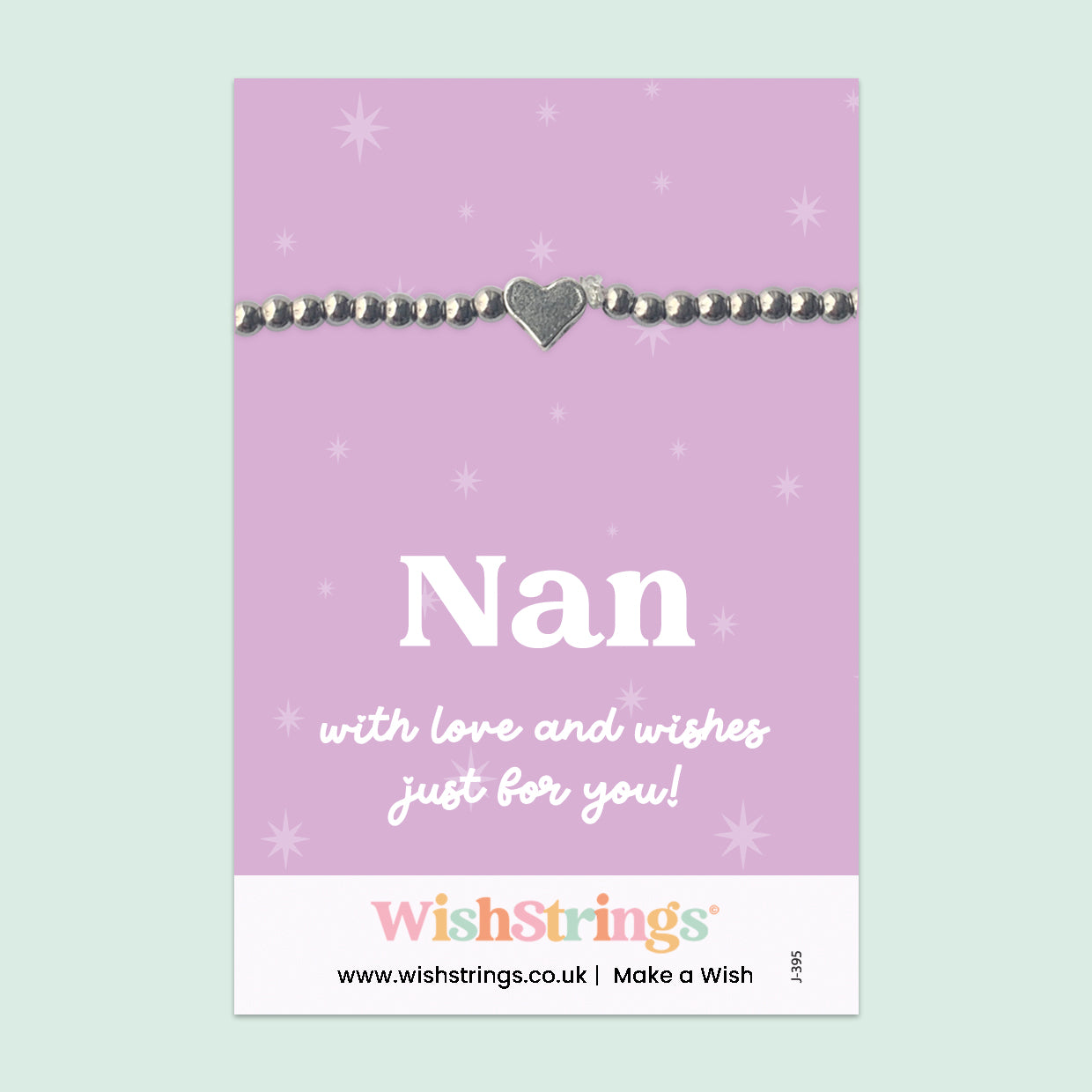 Nan - Heart Stretch Bracelet