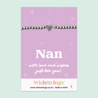 Nan - Heart Stretch Bracelet