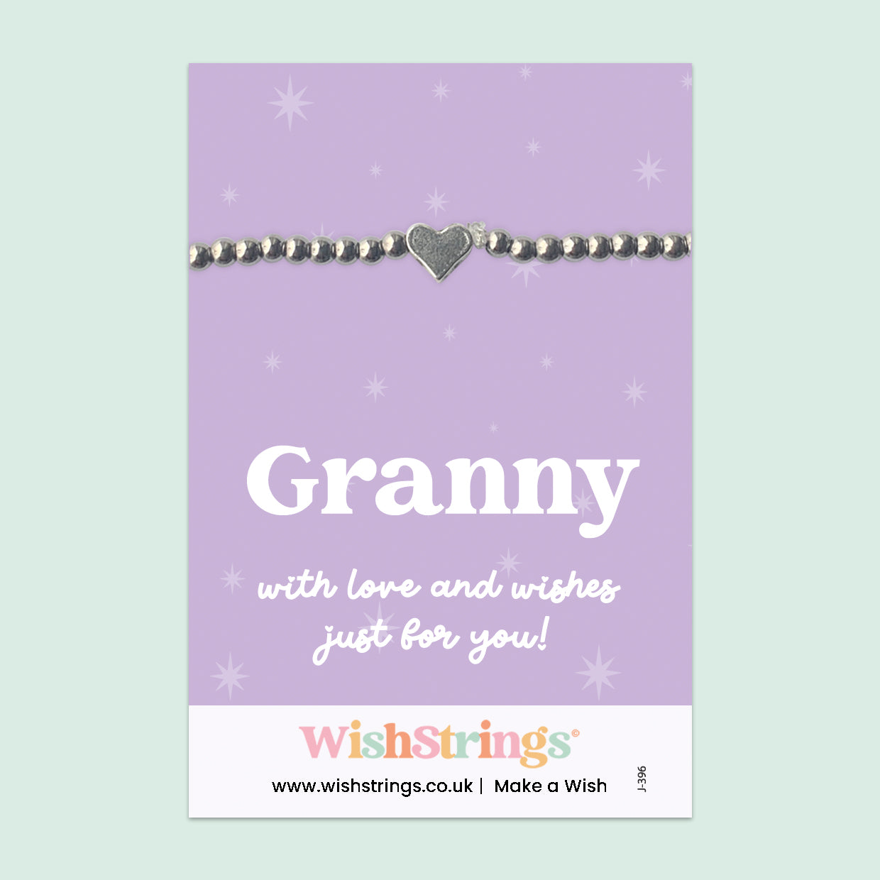 Granny - Heart Stretch Bracelet