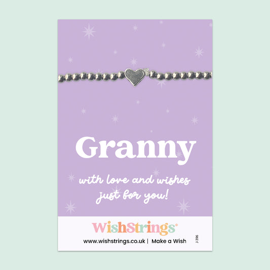 Granny - Heart Stretch Bracelet