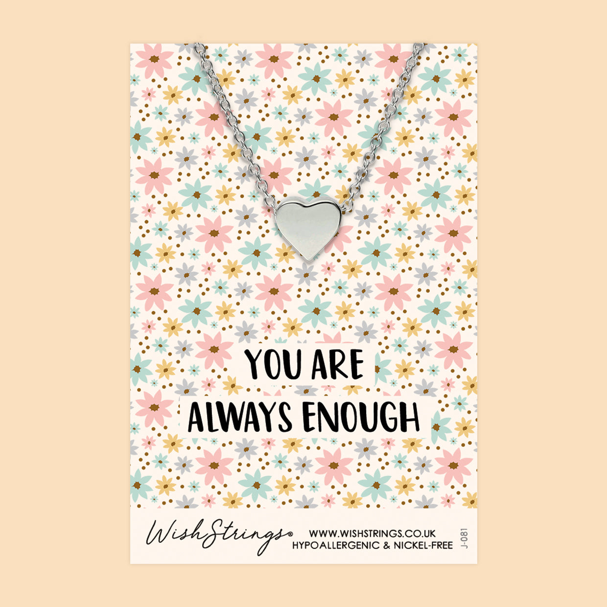 Always Enough - Heart Necklace