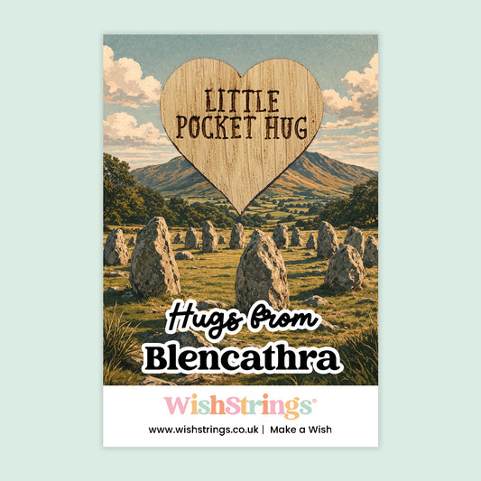 Pocket Hug – Hugs from Blencathra | Lake District Keepsake Gift | Scenic Souvenir Token from Cumbria