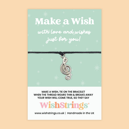 Music - WishStrings Wish Bracelet, Limited Edition Charm - LEWS009