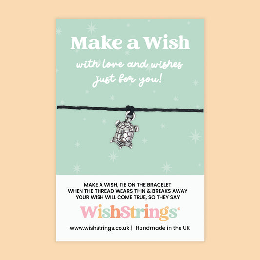 Turtle - WishStrings Wish Bracelet, Limited Edition Charm - LEWS017