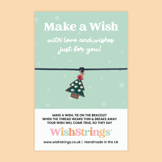 Christmas Tree - WishStrings Wish Bracelet, Limited Edition Charm - LEWS060