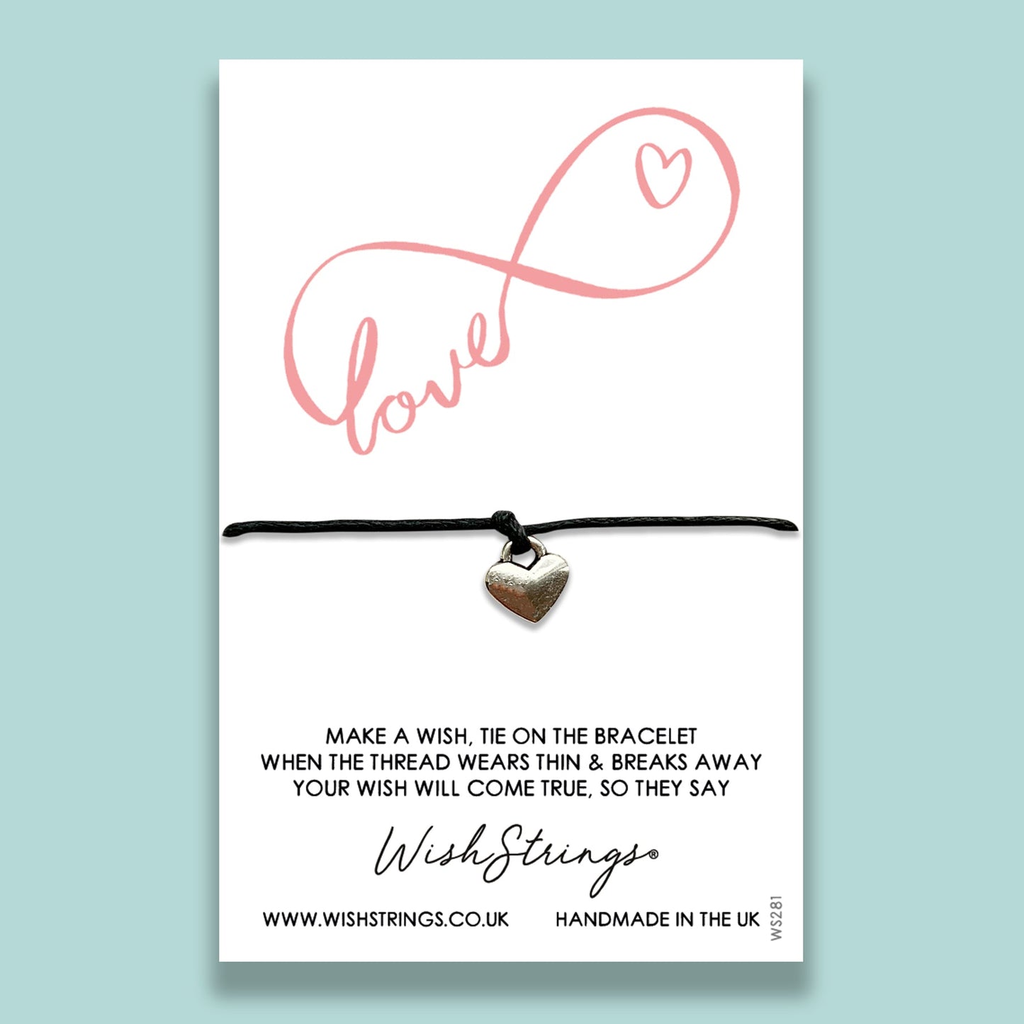 SALE - LOVE INFINITY - WishStrings Wish Bracelet - S092♥