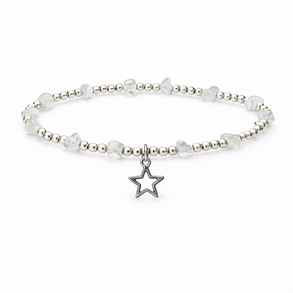 Star - Gemstone Beaded Bracelet