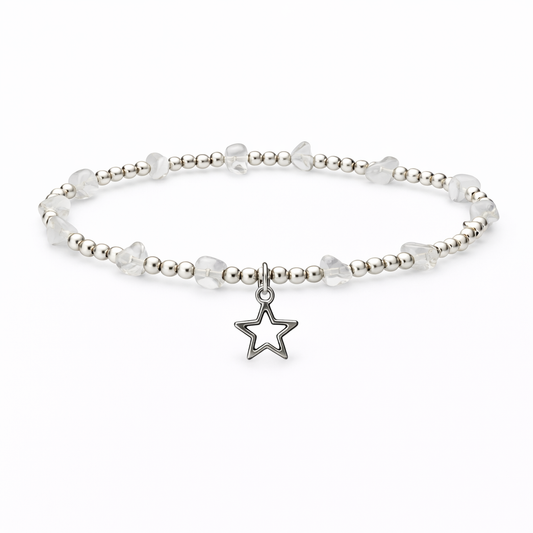 Star - Gemstone Beaded Bracelet