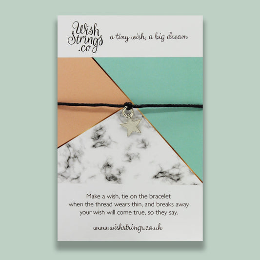 SALE - Marble Pattern - WishStrings Wish Bracelet - WS017★