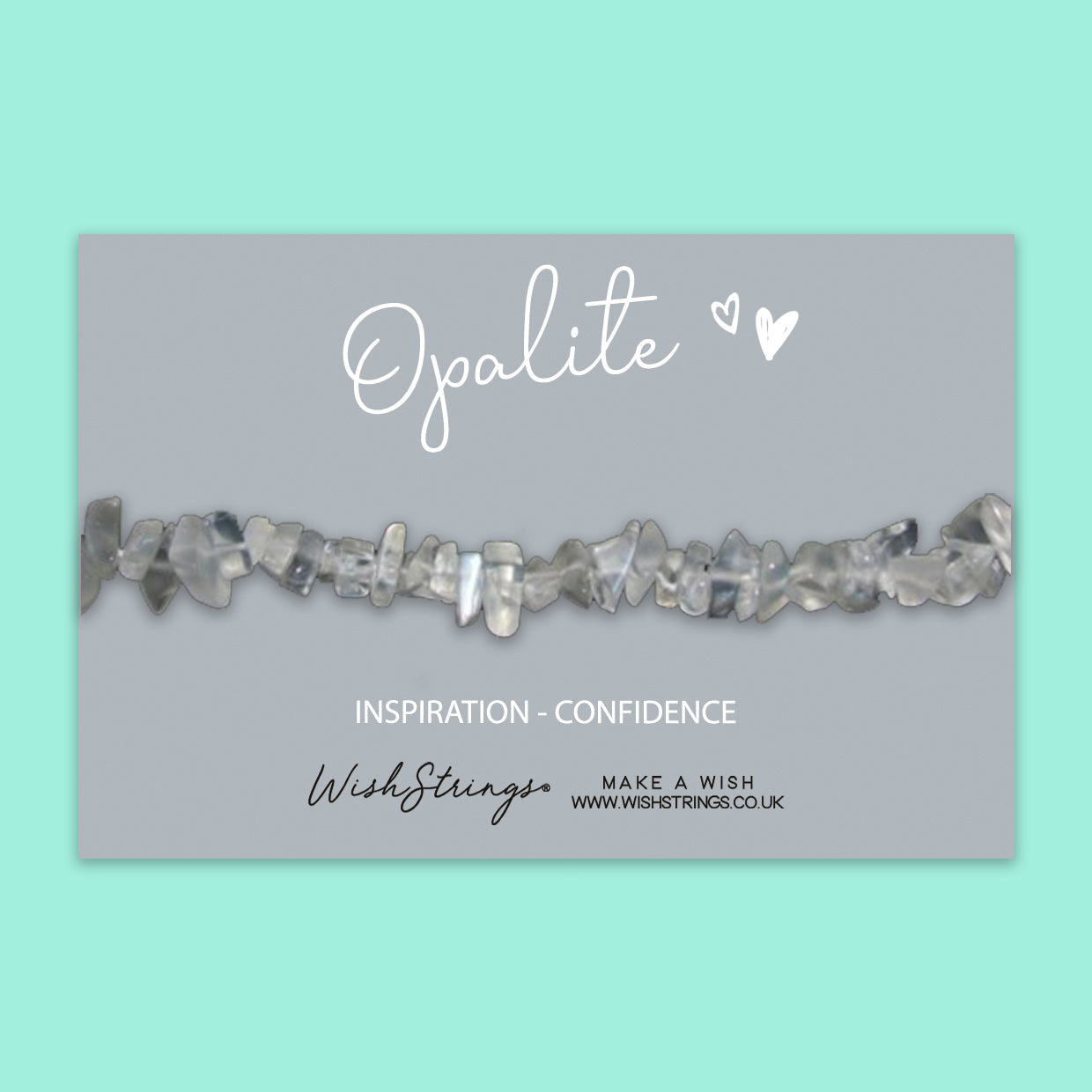 OPALITE - Gemstone Chip Bracelet