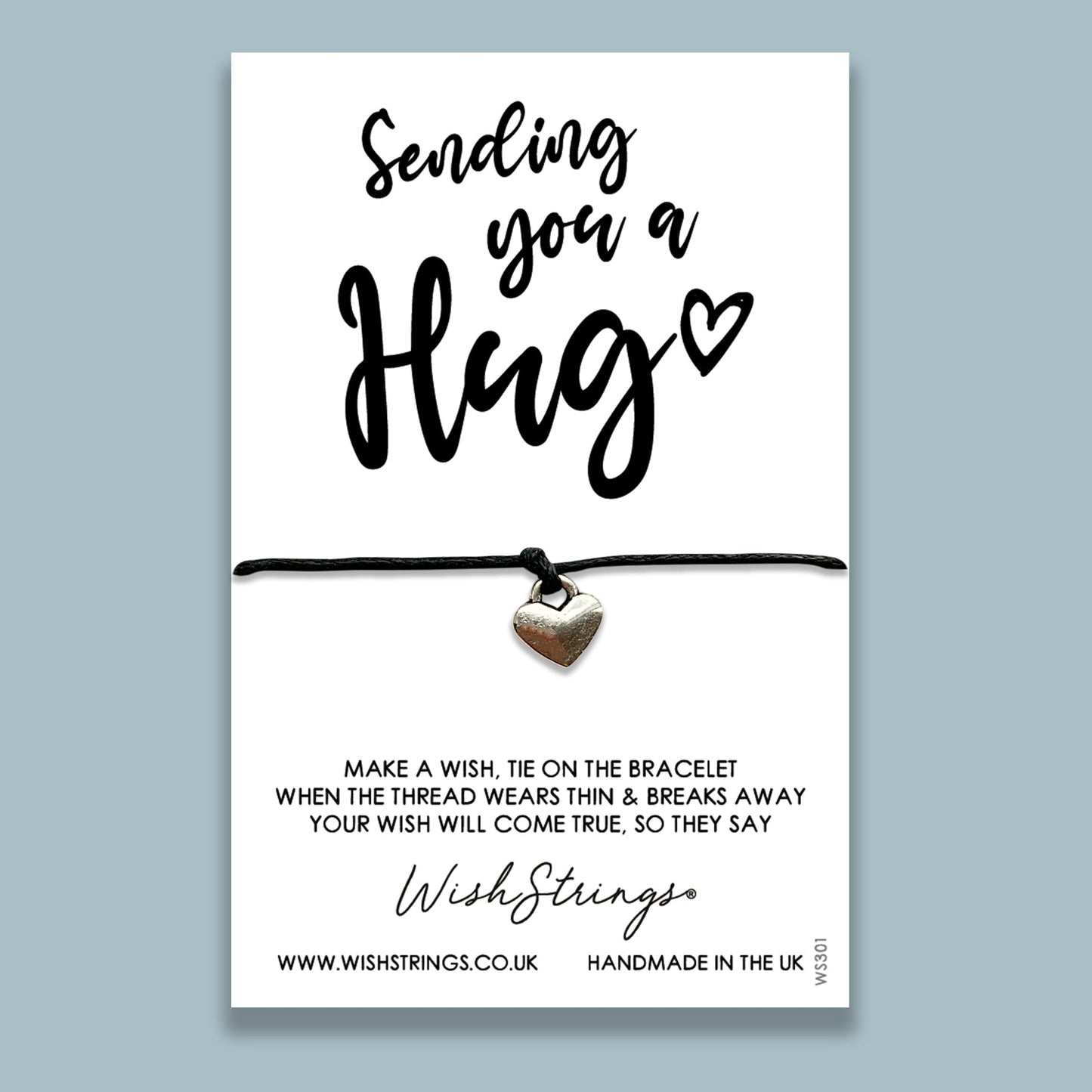 SALE - SENDING YOU A HUG  - WishStrings Wish Bracelet - S057♥