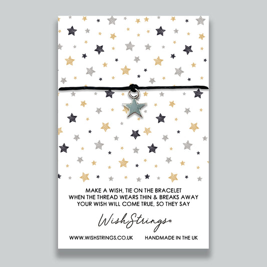 SALE - Stars Pattern - WishStrings Wish Bracelet - WS022★