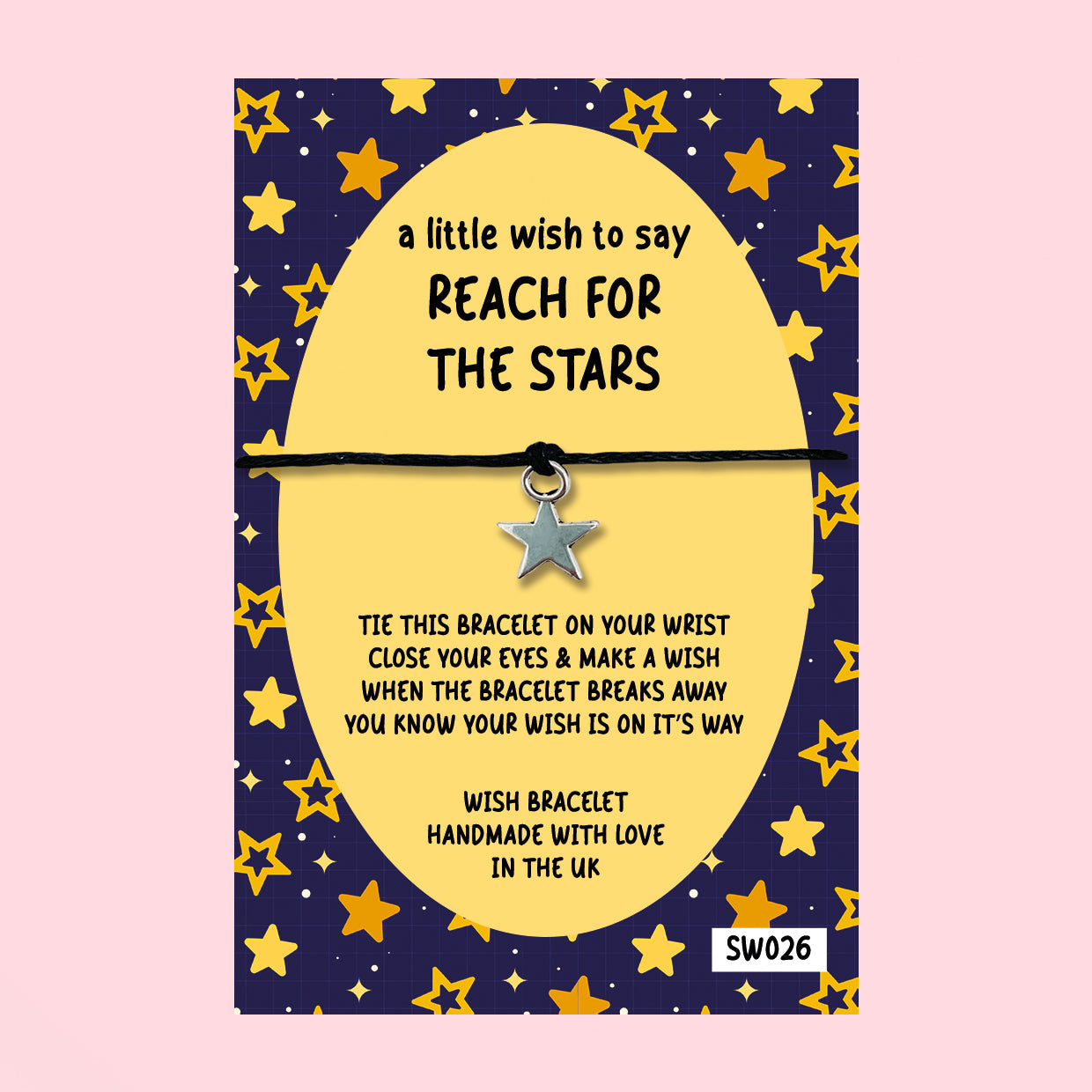 SALE - Reach for the Stars - Wish Bracelet - SW026