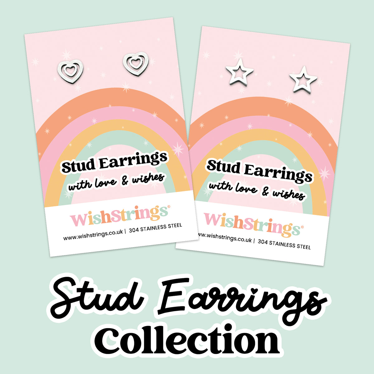 Stud Earring Collection – 12 Stud Designs | Delicate Everyday Earrings | Thoughtful Handmade Gifts