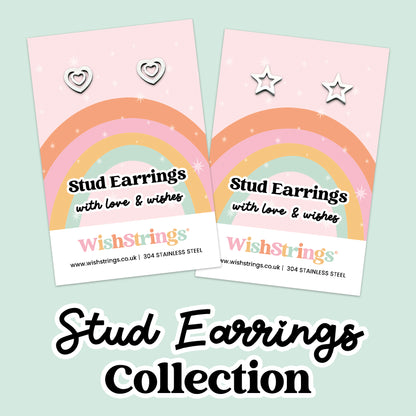 Stud Earring Collection – 12 Stud Designs | Delicate Everyday Earrings | Thoughtful Handmade Gifts