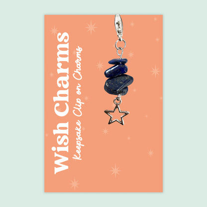 Wish Charm Collection – Keepsake Clip-On Charms | Handmade Lucky Tokens with Inspiring Quotes | Thoughtful Gifts & Everyday Positivity