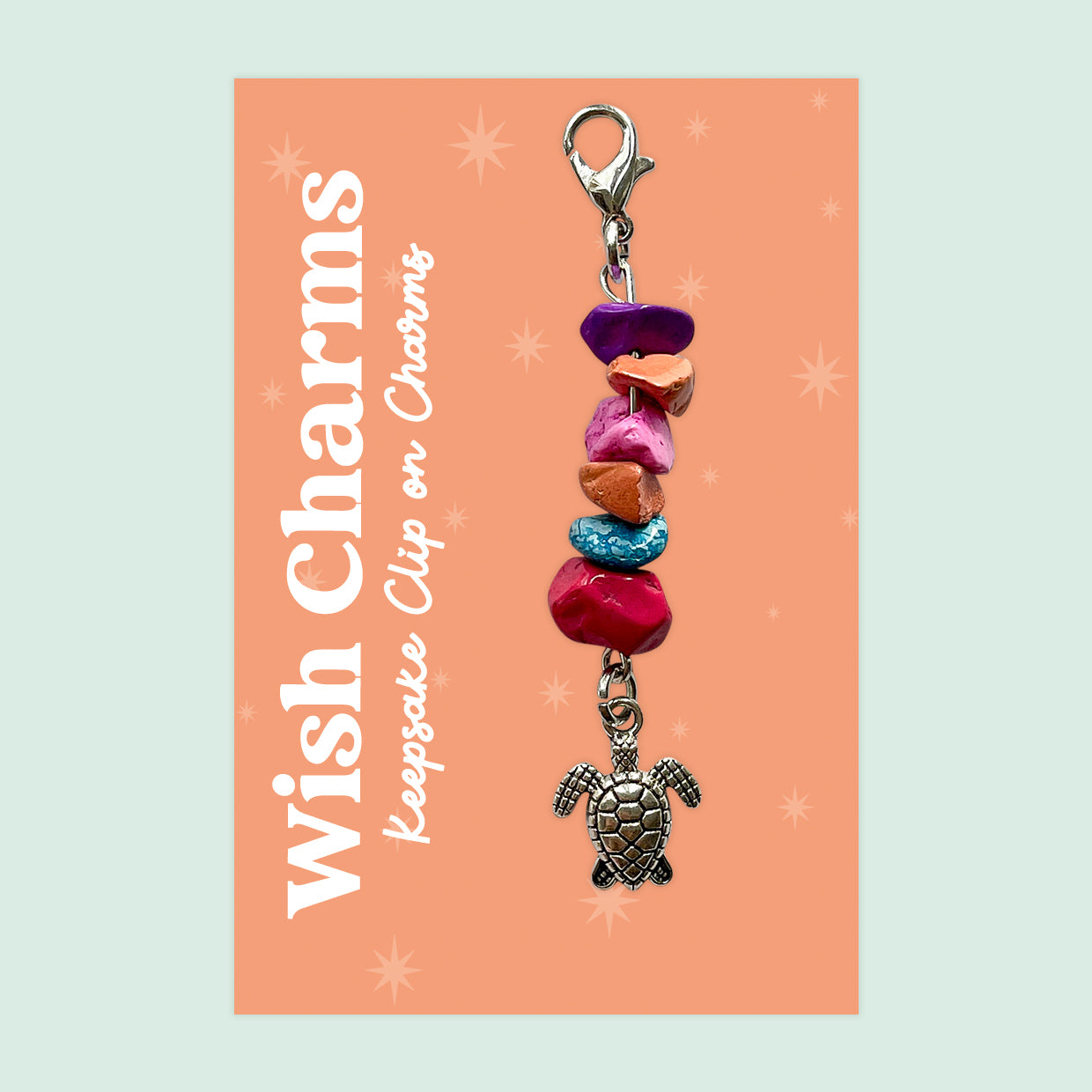 Wish Charm Collection – Keepsake Clip-On Charms | Handmade Lucky Tokens with Inspiring Quotes | Thoughtful Gifts & Everyday Positivity