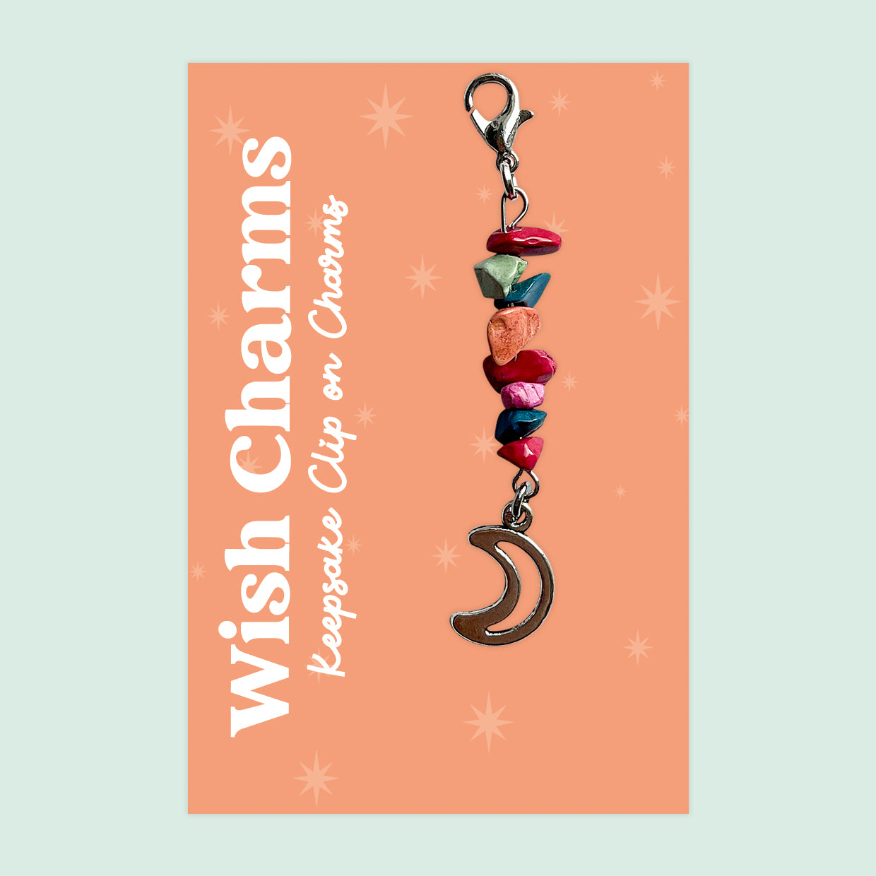 Wish Charm Collection – Keepsake Clip-On Charms | Handmade Lucky Tokens with Inspiring Quotes | Thoughtful Gifts & Everyday Positivity