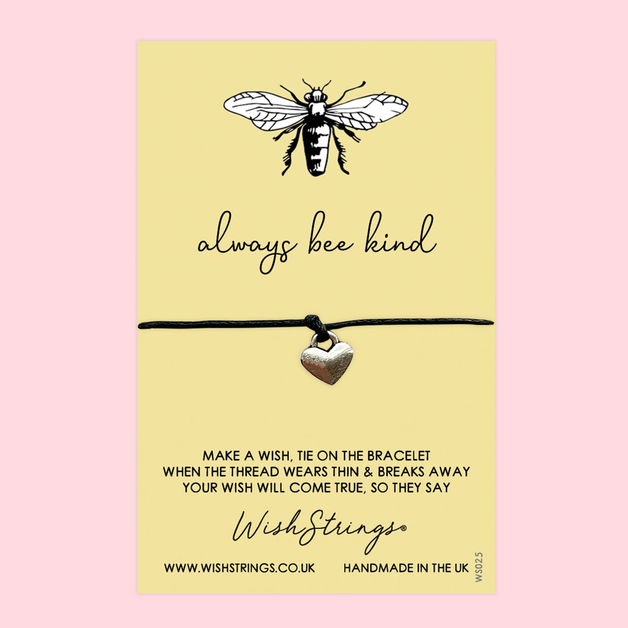 Always Bee Kind - WishStrings Wish Bracelet