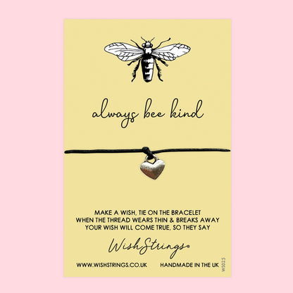 Always Bee Kind - WishStrings Wish Bracelet