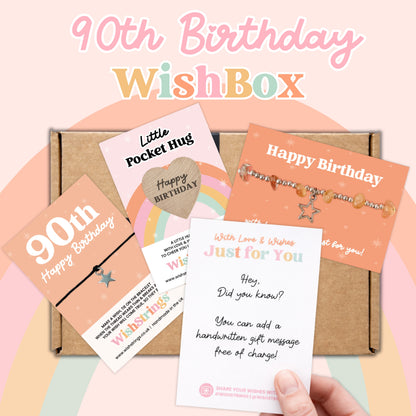 90th Birthday - WishBox | Letterbox Gift