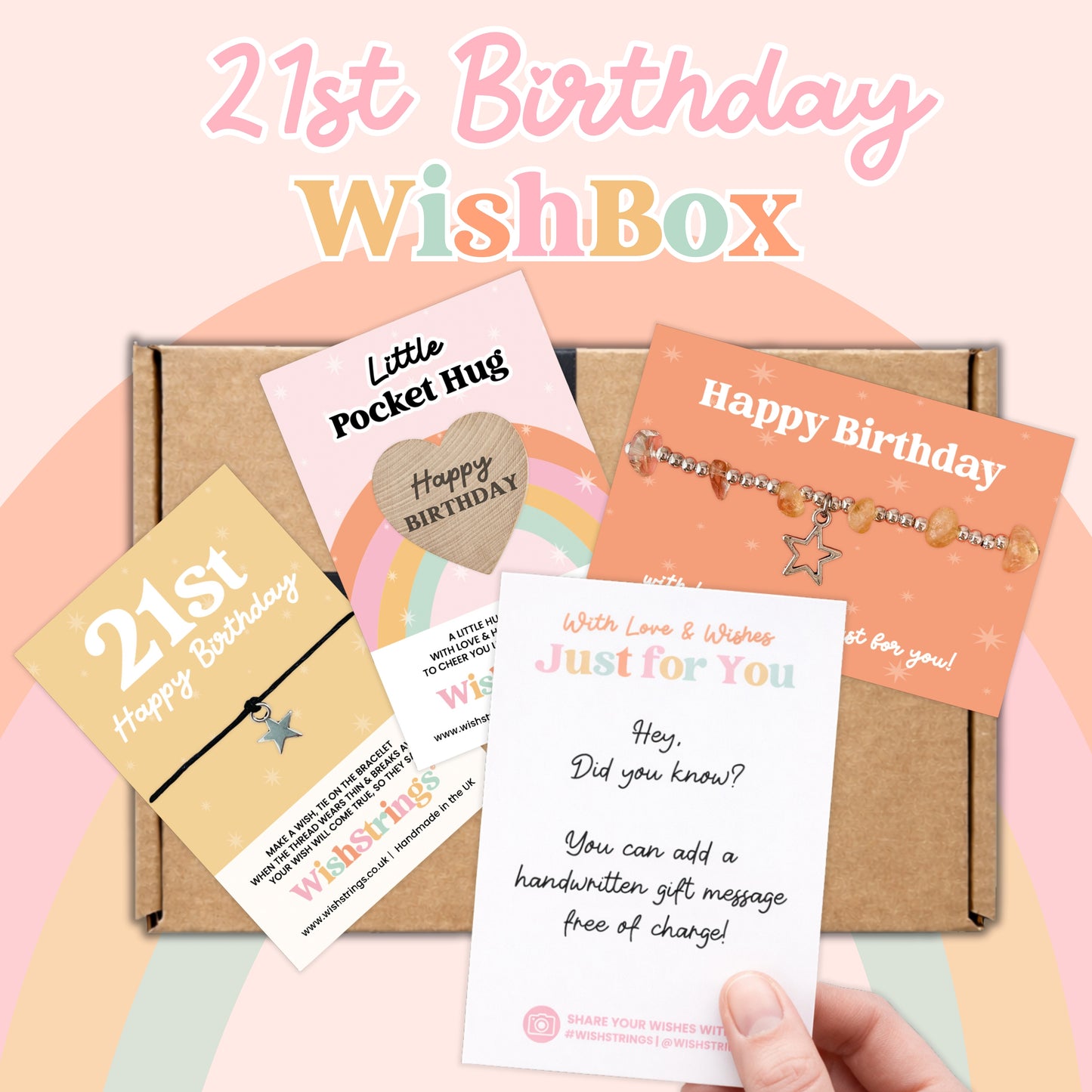 21st Birthday - WishBox | Letterbox Gift