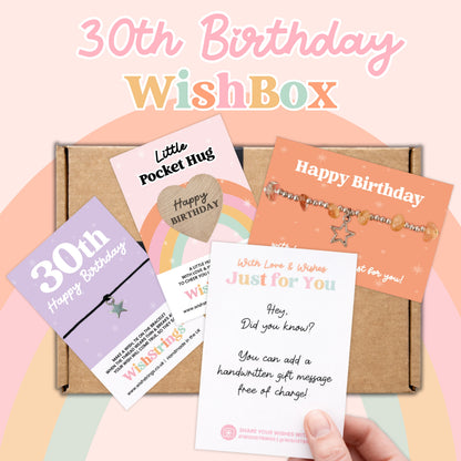30th Birthday - WishBox | Letterbox Gift