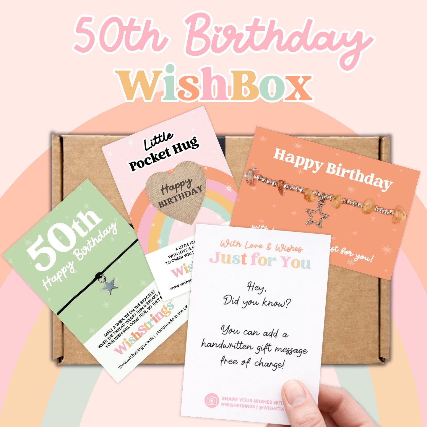50th Birthday - WishBox | Letterbox Gift