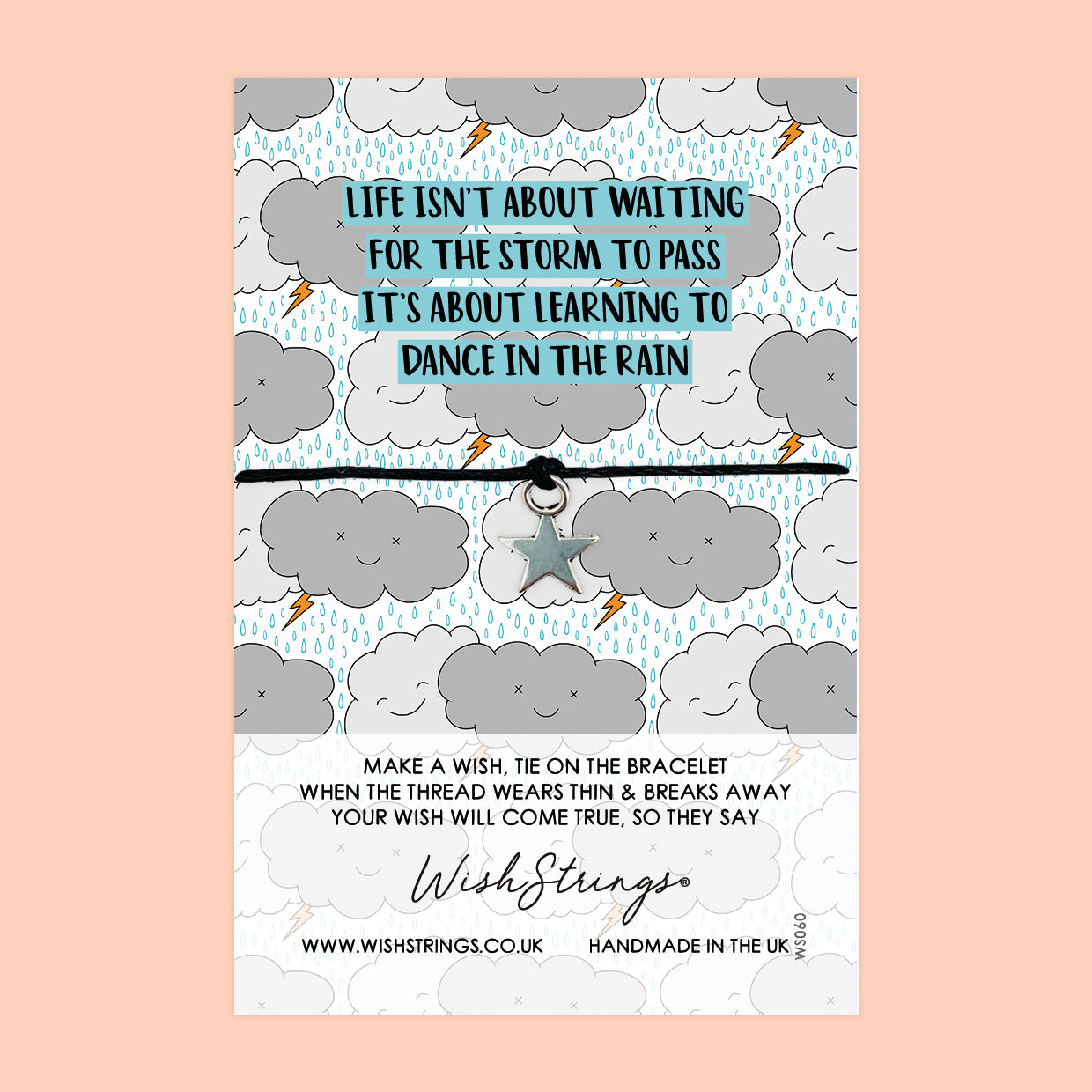 Dance in the Rain - WishStrings Wish Bracelet