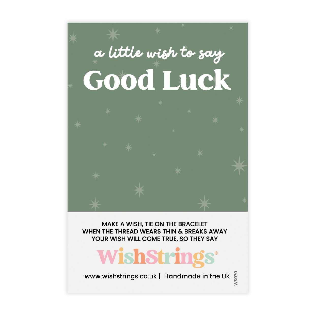 Good Luck