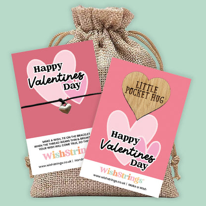 Sending Love Gift Bundle Collection | WishStrings & Pocket Hugs | Thoughtful Letterbox Gifts with Handwritten Note