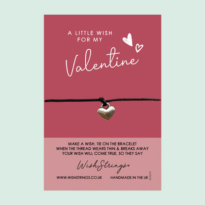 SALE - My Valentine  - WishStrings Wish Bracelet - S114♥