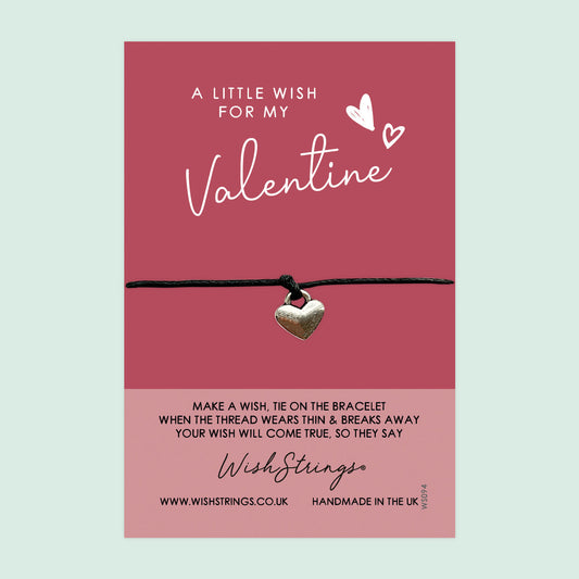 SALE - My Valentine  - WishStrings Wish Bracelet - S114♥