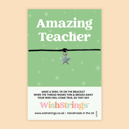 Teacher Gift Collection – WishStrings & Pocket Hugs | End of Term Thank You Tokens | Thoughtful Keepsakes for Teachers & Teaching Assistants