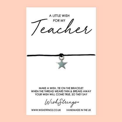 SALE - Teacher - WishStrings Wish Bracelet - S031★