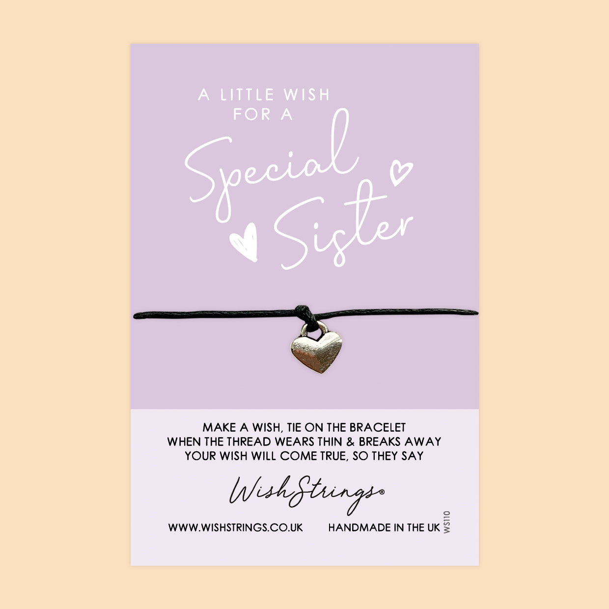 Special Sister - WishStrings Wish Bracelet