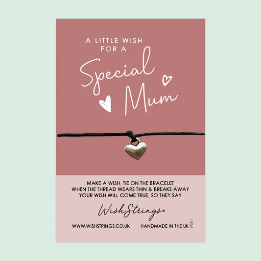 SALE - Special Mum  - WishStrings Wish Bracelet - S001♥