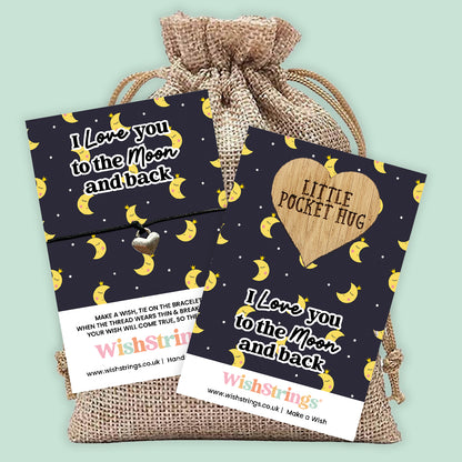 Sending Love Gift Bundle Collection | WishStrings & Pocket Hugs | Thoughtful Letterbox Gifts with Handwritten Note